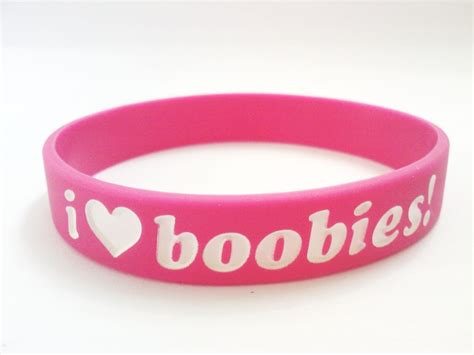 i love boobs bracelet|i love boobies Bracelets 